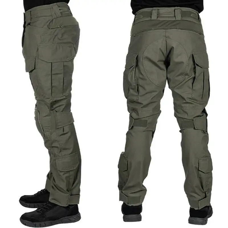 

Cargo Pants GEN G Outdoor Forest Ranger Green CP MC Camo Sports Camouflage Breathable Militarycombat Long Trousers Kneepad
