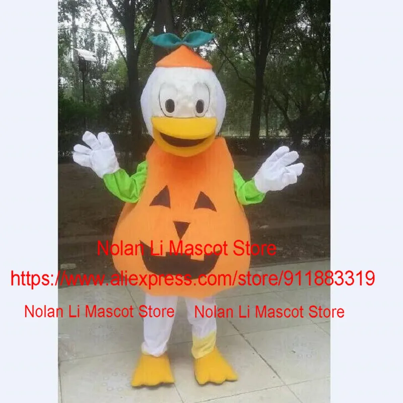 New High-Quality Duck Mascot Costume Cartoon Set Role-Playing Movie Prop Show Walking Adult Size Advertisement Holiday Gift 321