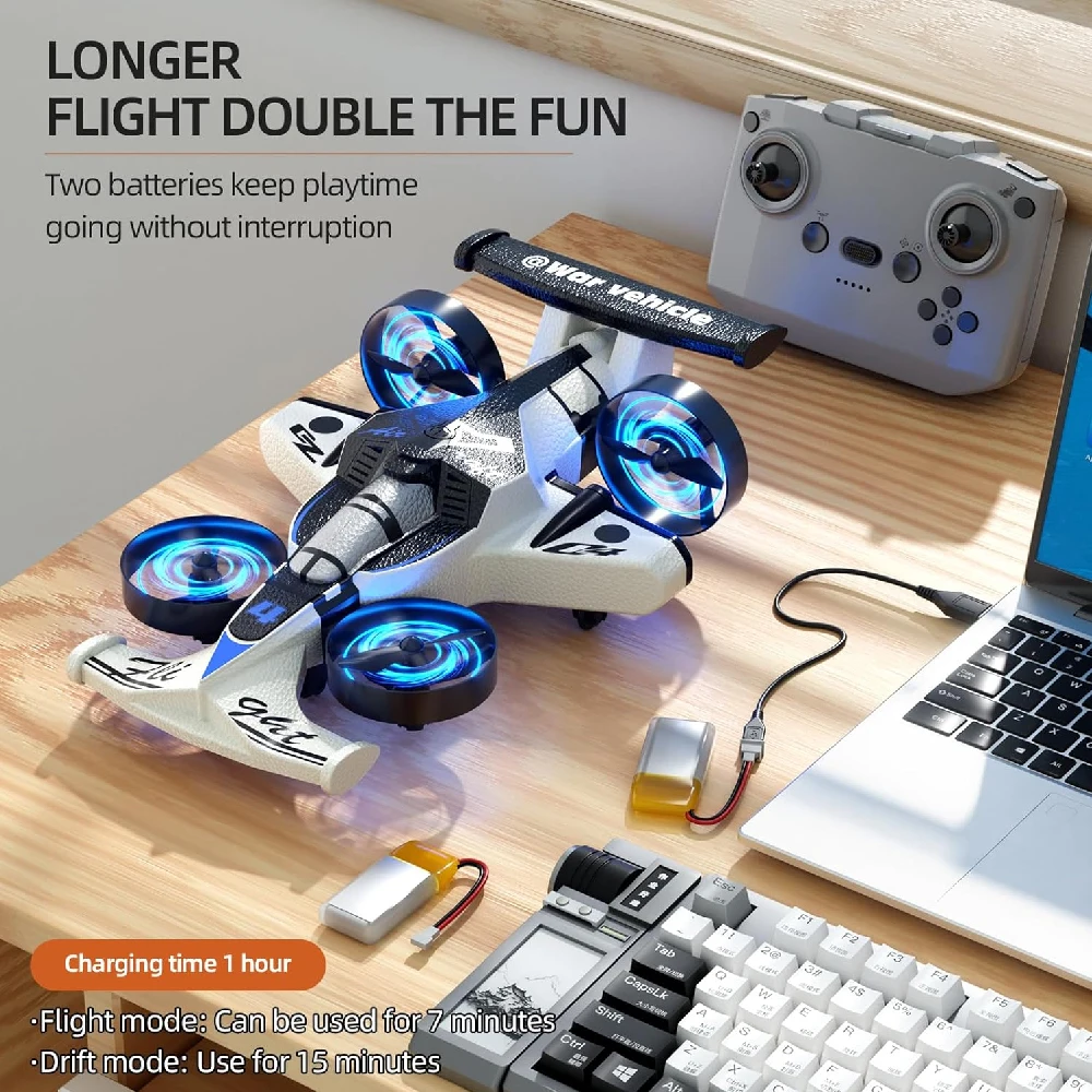 Dual Mode Remote Controlled Fl - огляд і ціна Rc Drone And Flying Car
