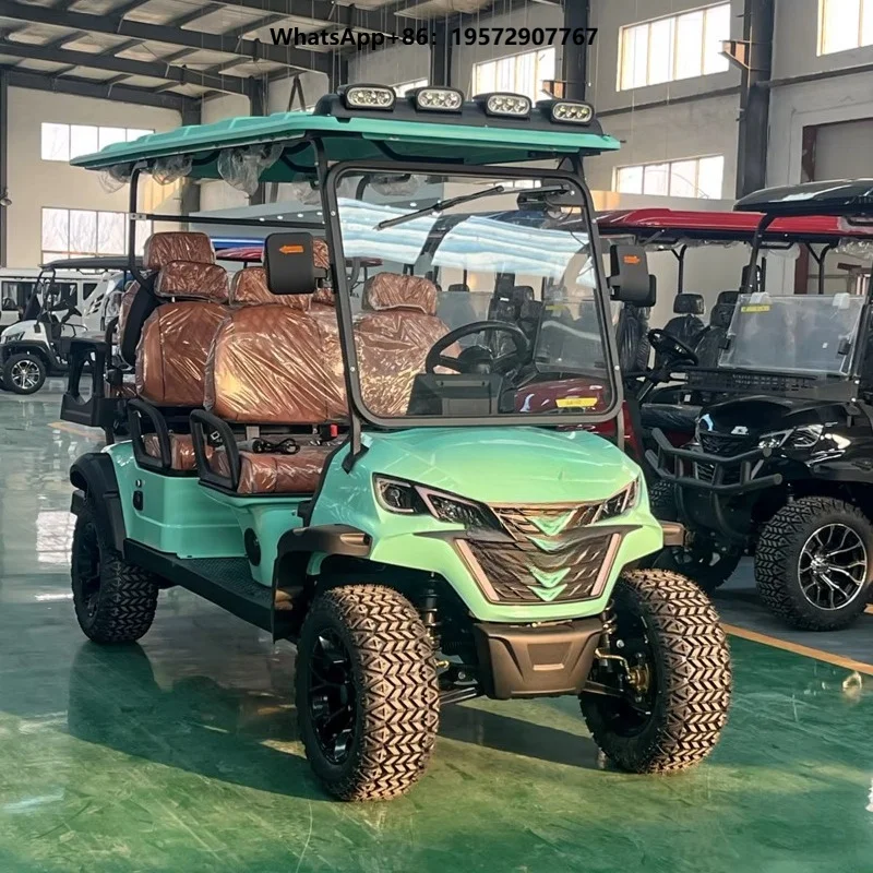 2026 Electric Golf Cart 6 Seater Golf Cars Supplier Hot Sale Club Car