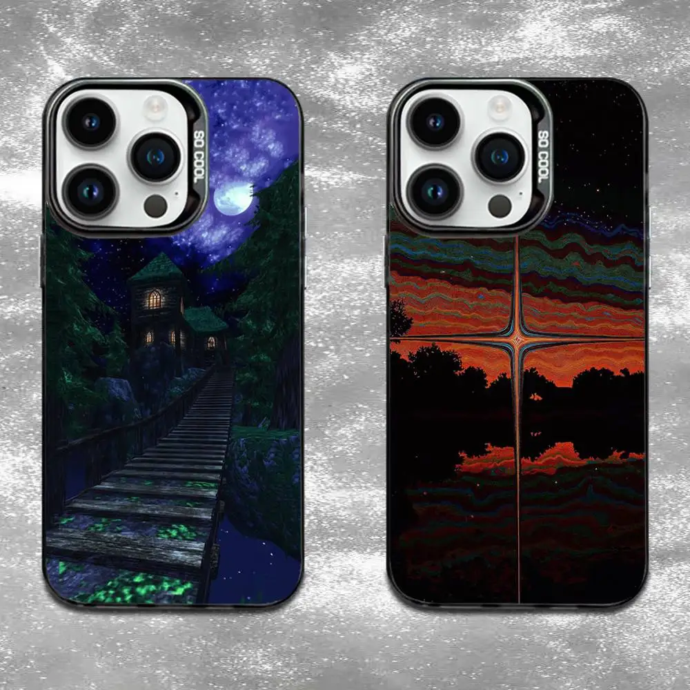 

Cosmic Wanderer Phone Case For iPhone 16,15,14,13,12,11,Mini,Pro,E,MAX Black Candy Matte Shockproof Cover