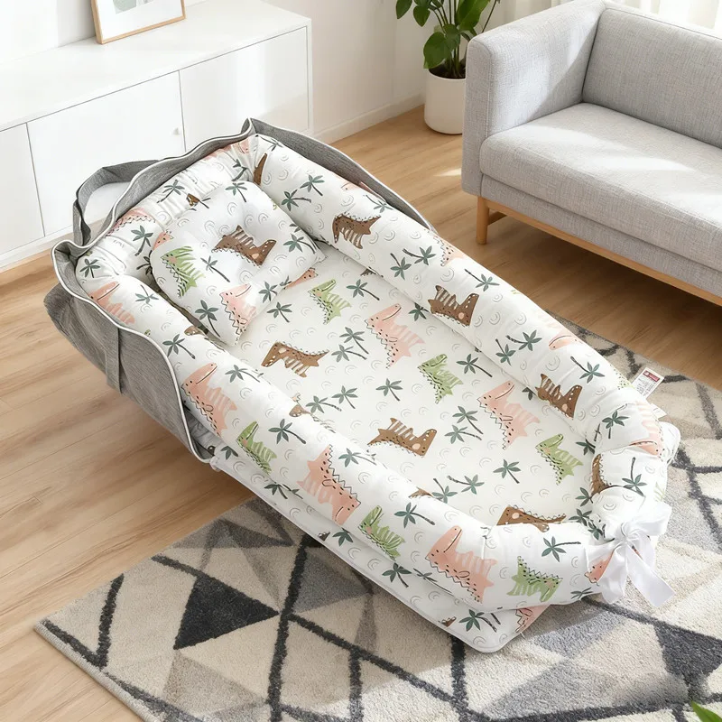 

2026 New Single Shoulder Baby Nest Bed Portable Lightweight Crib Cozy Sleeping Bag for Newborns Breathable Comfortable