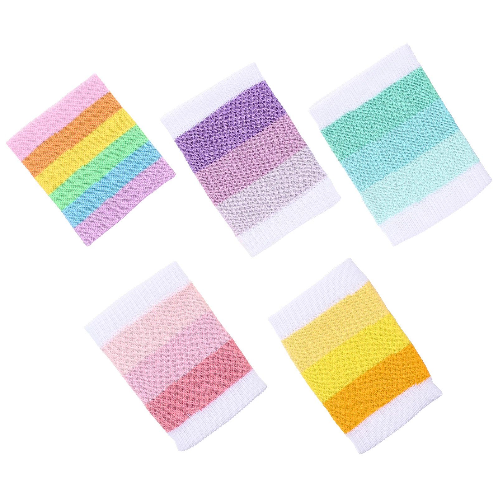 

5Pcs Compression Arthritis Straps Wrist Bracer for Pain Relief and Support Colorful Wrist Bracer Compression Brace