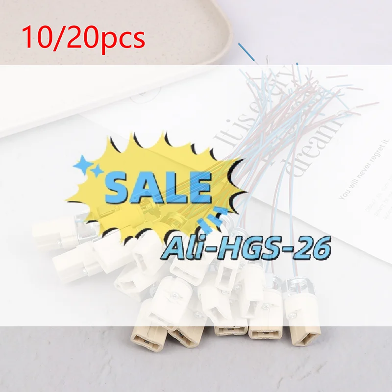 

Простой в установке комплект цоколей G9, керамическое основание 10/20 шт. для фиксации мерцающих светодиодных/оглоговых ламп, набор для замены, дружелюбный своими руками