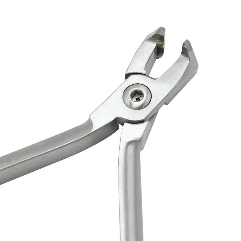 Alicate ortodôntico dentário de aço inoxidável, Distal End Cutter, Cortador de ligadura para arch wires, Dentistas Instrument Tool