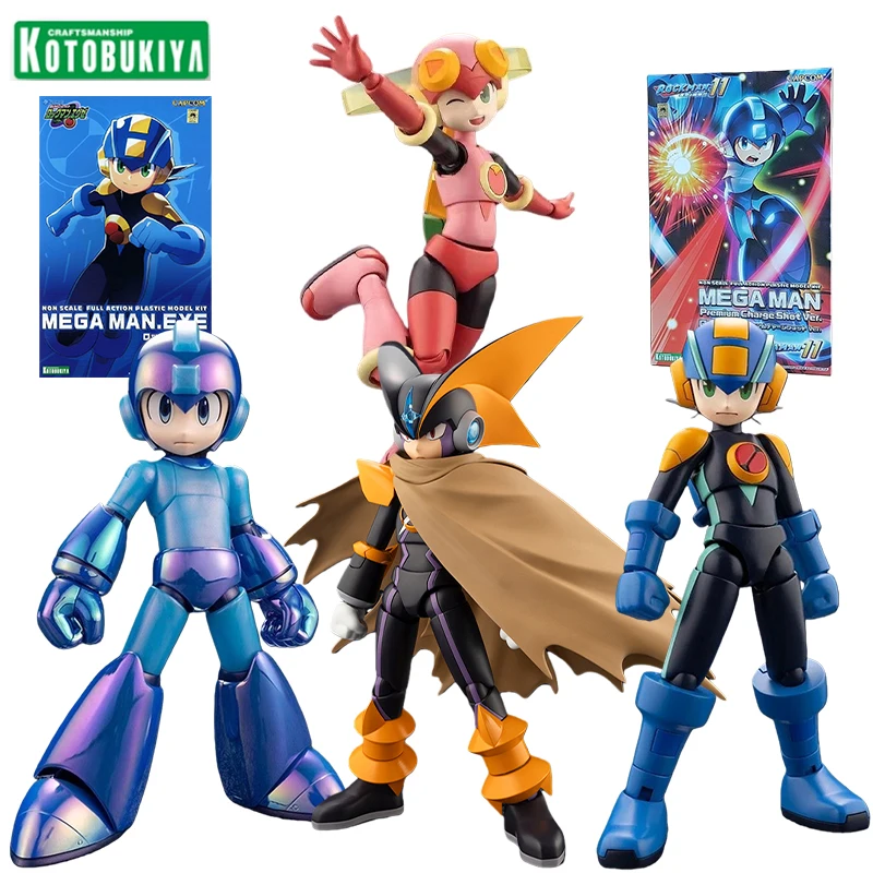 

Spot SaleKotobukiya KP531 Mega Man EXE Action Figure KP709 Megaman Bass.Exe Mobile Suit KP687 ROCKMAN Plastic Mol Kit Roll.exeIn