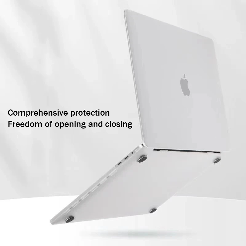 

2023 Lightweight Laptop Case for Macbook Pro 14 M2 M1 Chip Pro 13 2022 2021 Case for Macbook Air 13 Soft Cover Shell Protector