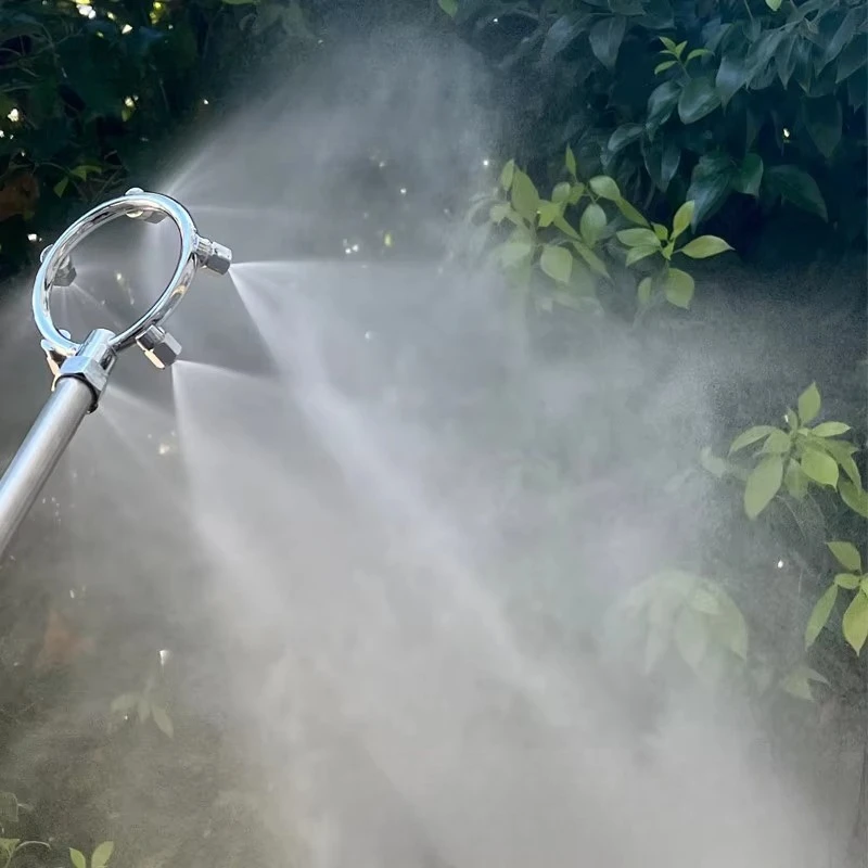 Agricultural multi-nozzle dispenser High pressure fine atomizing nozzle Fruit garden sprayer Round ring extended rod nozzle