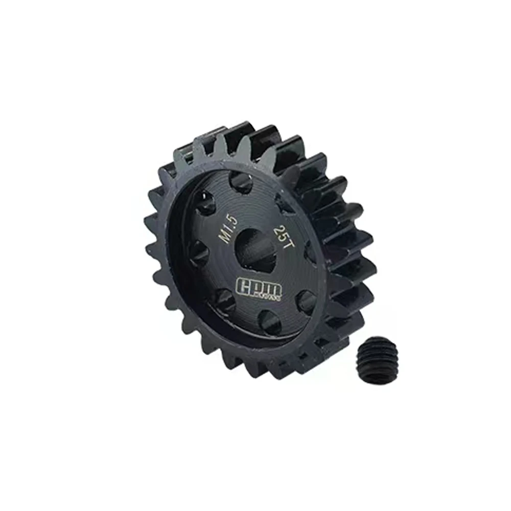 GPM Metal Steel M1.5 25T 27T 30T Motor Gear for TRAXXAS 1/5 X-MAXX 6S 8S 1/6 XRT 8S 4WD Monster Truck RC Car Upgrade Parts