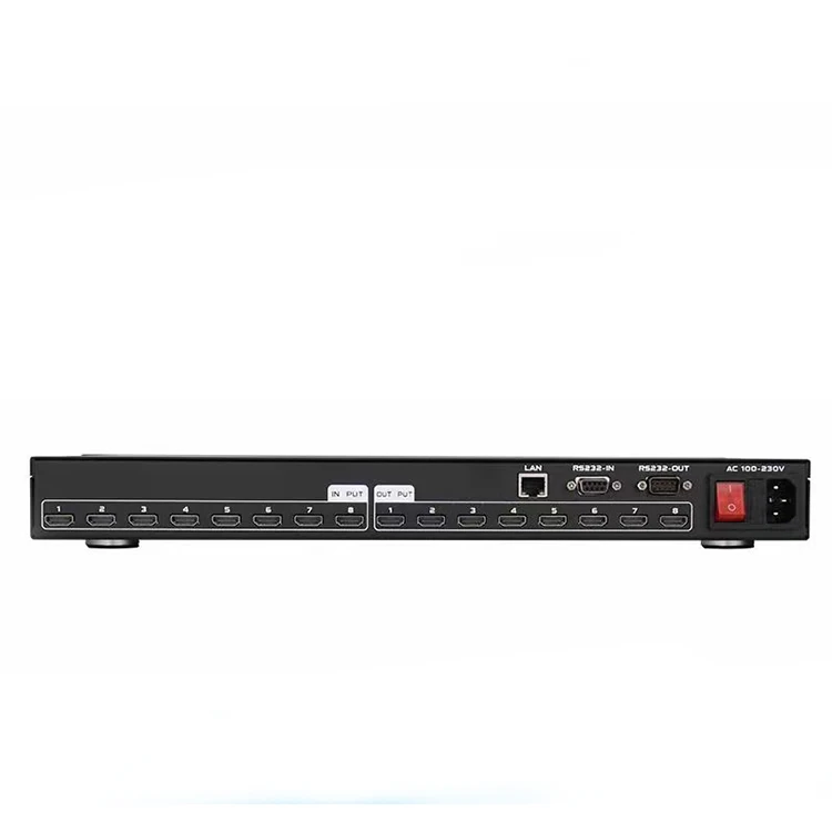 Custom Logo High Quality Video Encoder Video Capture Card Hhdmis 8 In 8 Out Integrated Matrix