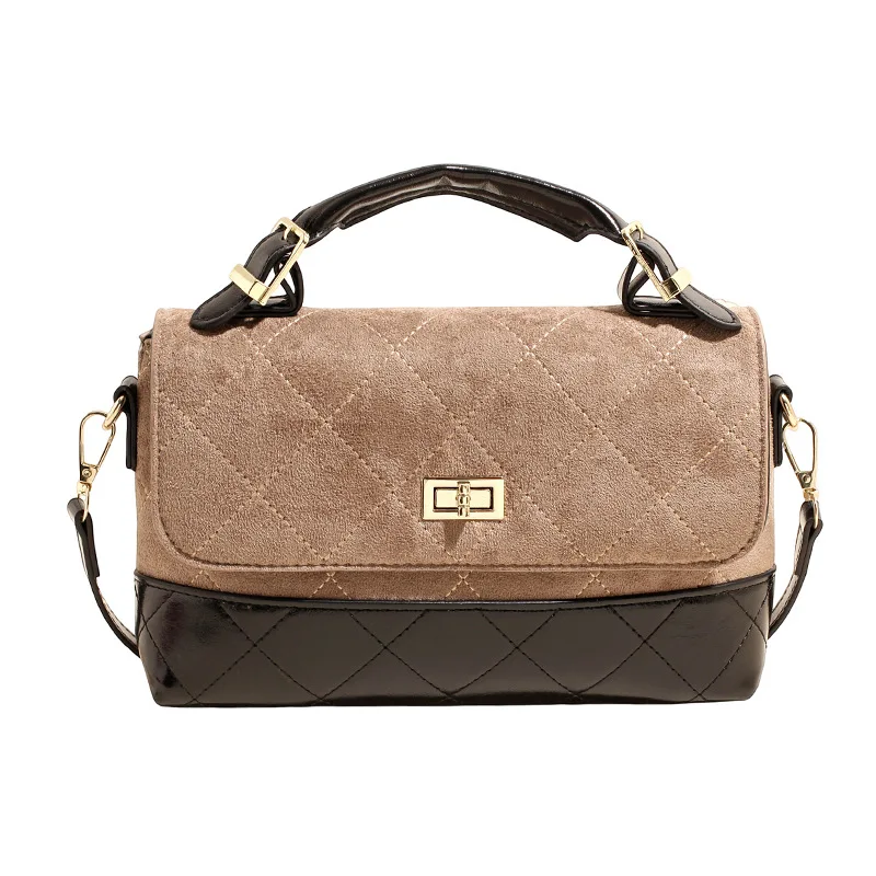 حقيبة بمقبض علوي مرتفعة لعام 2025، محفظة كروس متعددة الاتجاهات قابلة للتحويل للنساء، جلد نباتي منحوت ليلاً ونهارًا