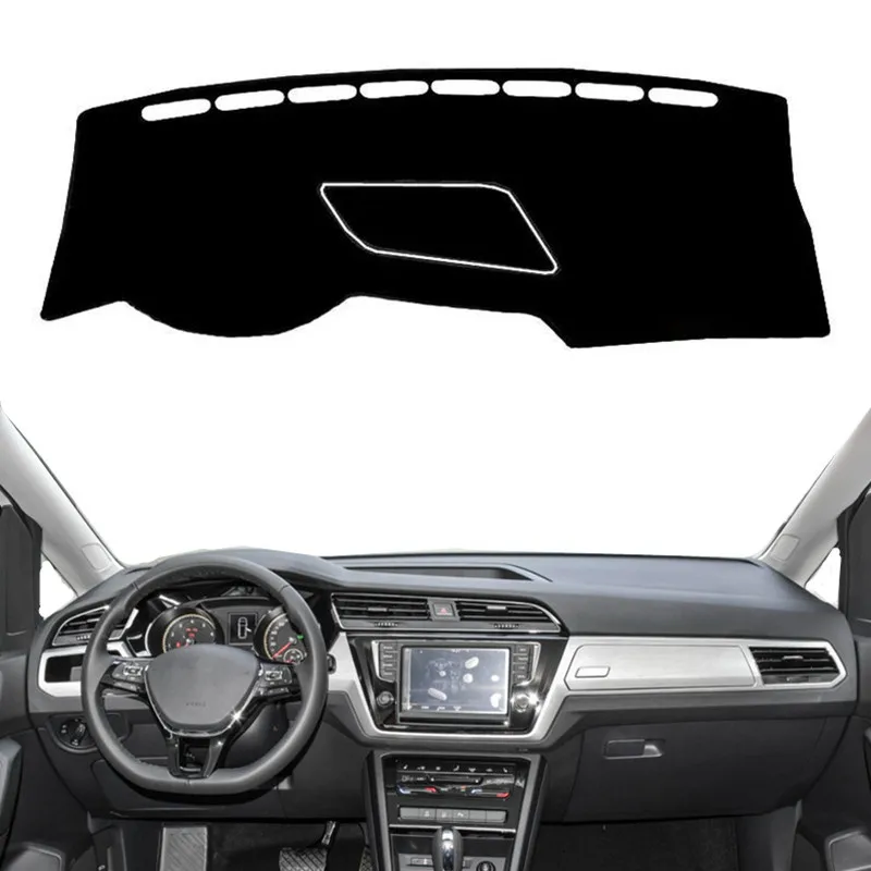 

Car Dashboard Cover Mat For Volkswagen VW Touran MK2 2016 2017 2018 2019 2020 Anti-UV Instrument Sunshade Carpet Rug Accessories
