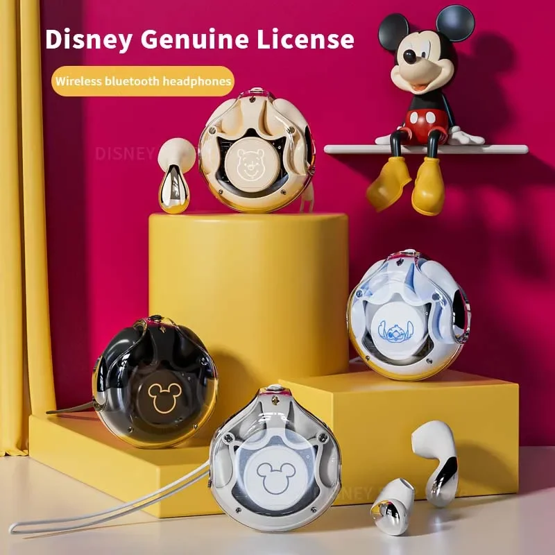 

Disney Stitch Wireless Bluetooth Earbuds HIFI Surround Sound Sport Headset Smart Touch HD Call Headphone Long Battery Life TD-19