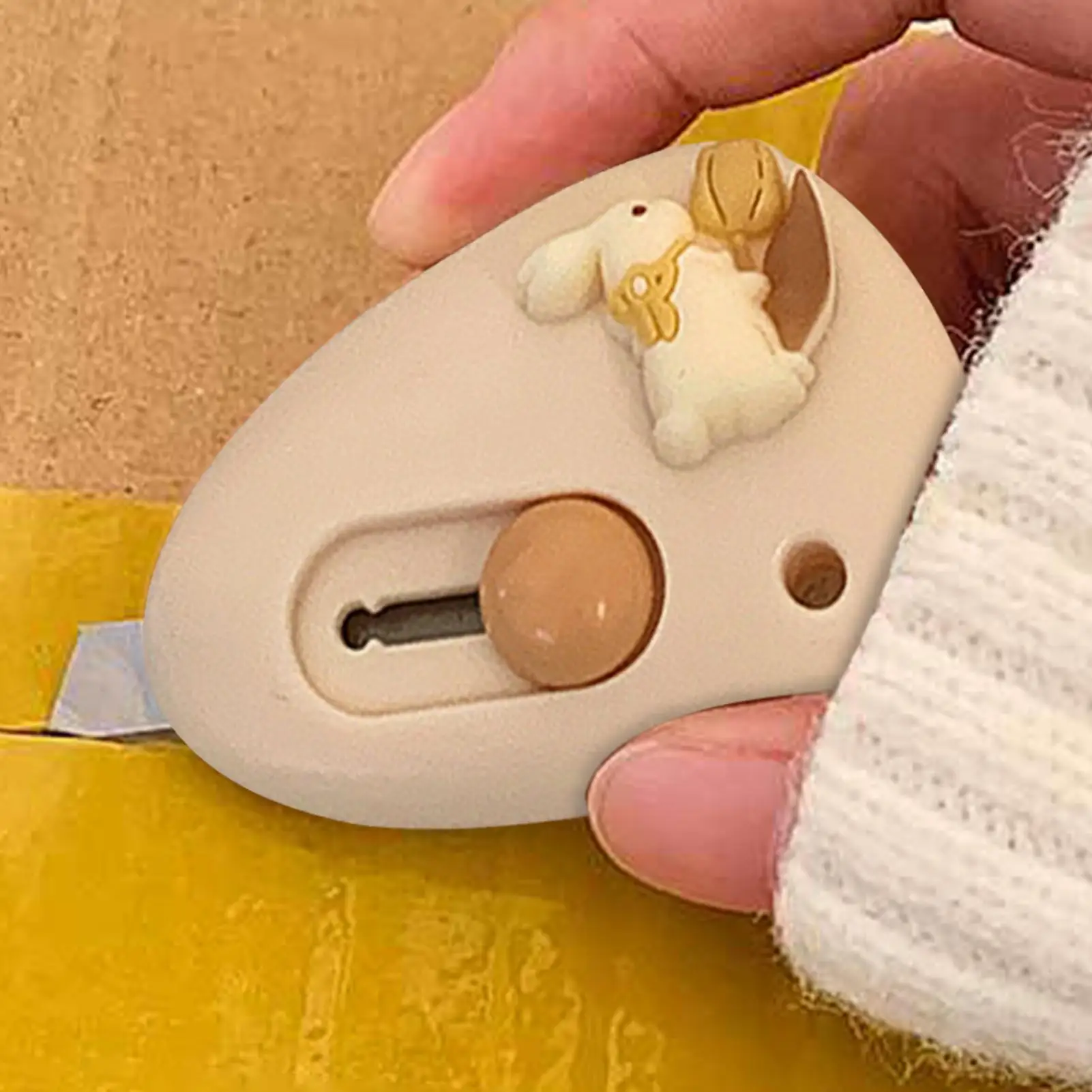 Box Cutter Retractable Small Utility Knives Safety Cute Letter Opener Unpacking Cutting Tool Portable Envelope Slitter For Paper
