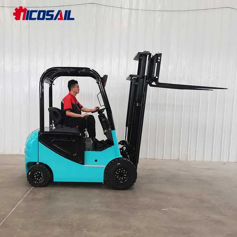 

Mini Electric Forklift 1000kg - Factory Price Customized, 3m Lifting for Workshop and Agricultural Farm
