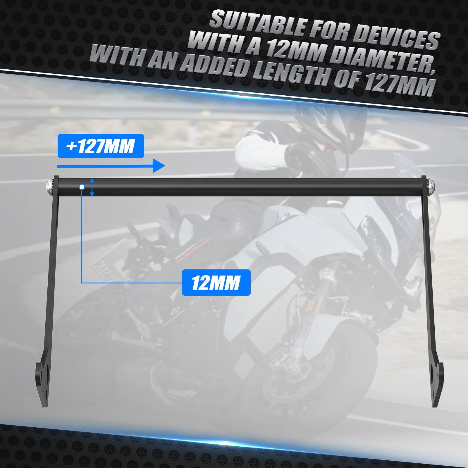 Für BMW R1250GS /GSA Navigationshalterung GPS-Halterung R 1250GS R1250 GS Adventure 2018-2024 R1200GS GSA R1200GS Adventure 2013-2018 – Detail 3