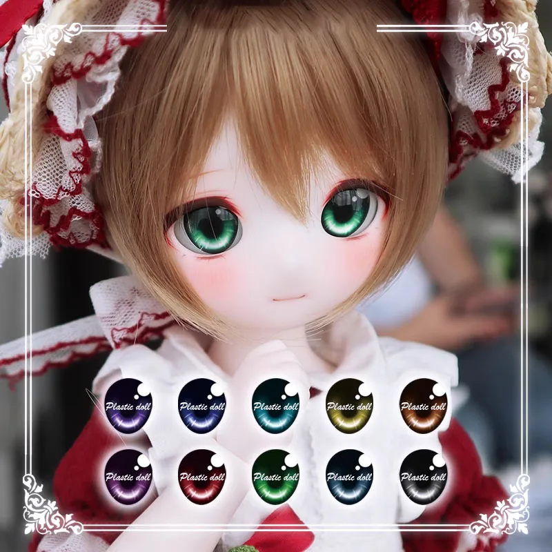 

BJD eyes doll Metallic effect eyes 10mm-24mm doll acrylic eyes for 1/8 1/6 1/4 1/3 BJD SD doll accessories doll eyes