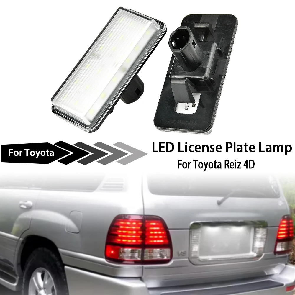 

1Pc Car LED Number License Plate Light No Error Canbus 98-07 Fit For Toyota J100 Land Cruiser / Land Cruiser Cygnus
