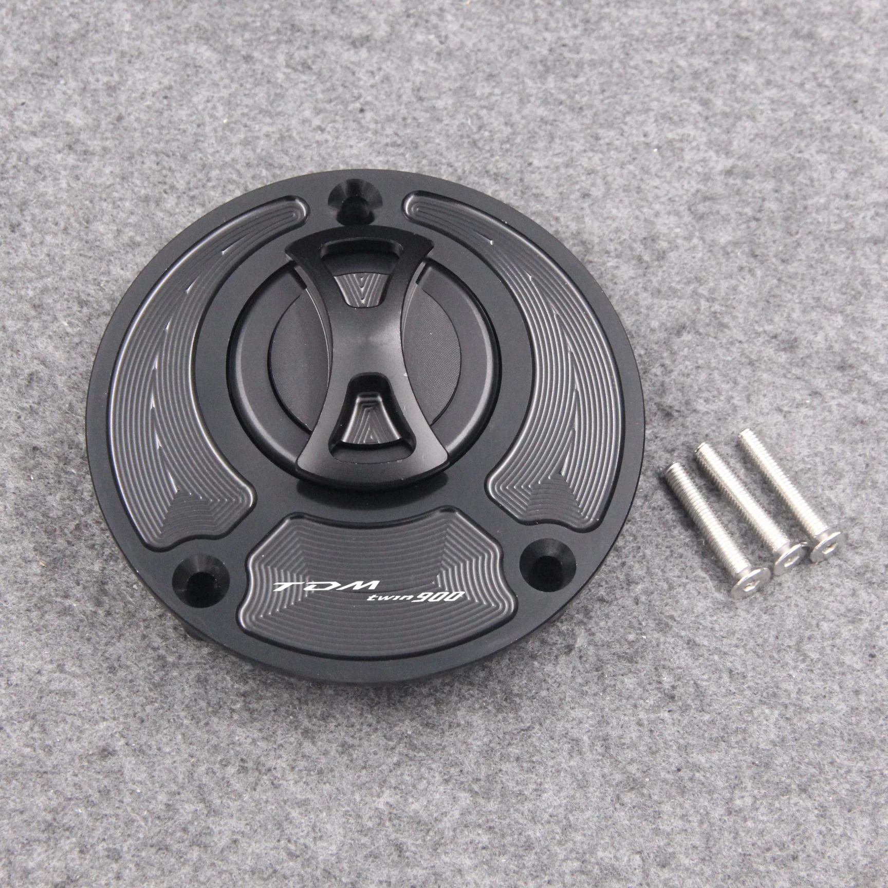 Keyless Motorcycle Fuel Gas Tank cap Cover For Yamaha TDM 900A 2004-2010 TDM900A