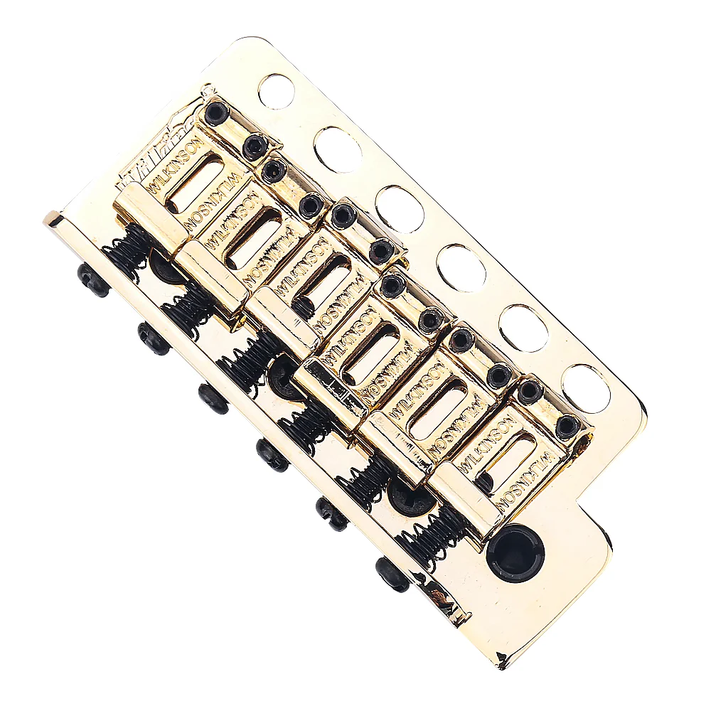 Wilkinson WV6 Tremolo Bridge For Strat Stratocaster Electric Guitar Parts Gold view 3