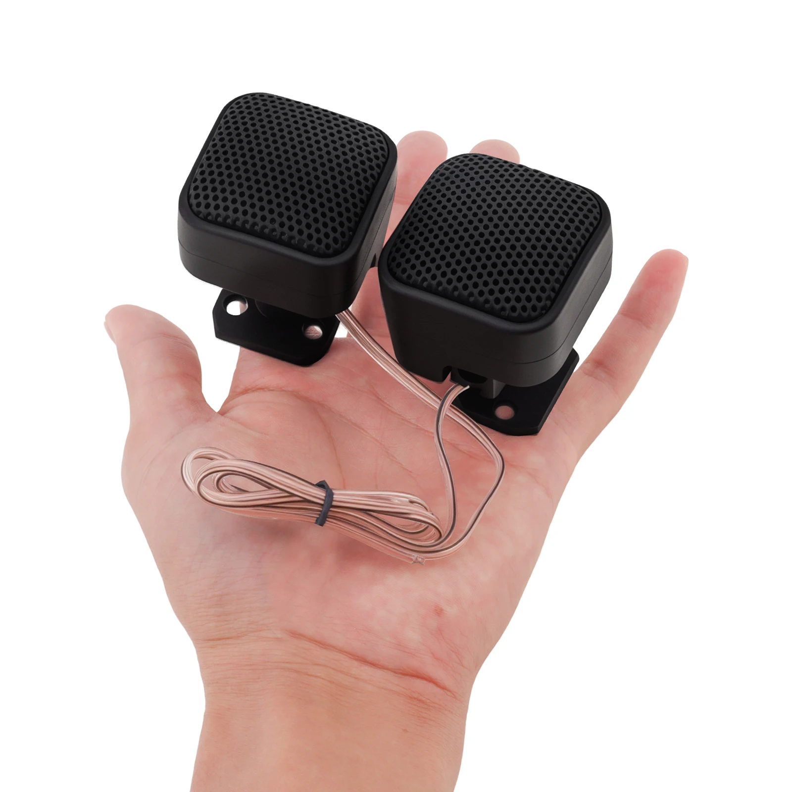 2pcs TP-004A Car Tweeter Speaker 500W 12V 4ohm High Efficiency Mini Tweeter Speakers for Car Audio System