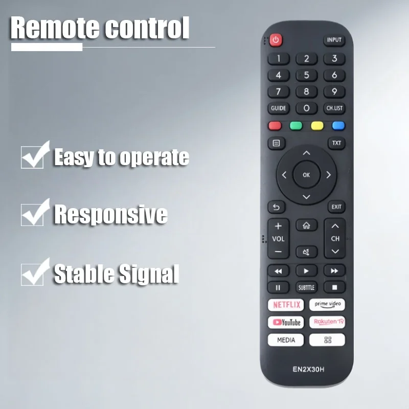 

Remote Control For Hisense EN2X30H VIDAA TV Remote Control 32A5600F 32A5620F 40A5600F 40A5620F A20251K Home Smart TV Accessorie