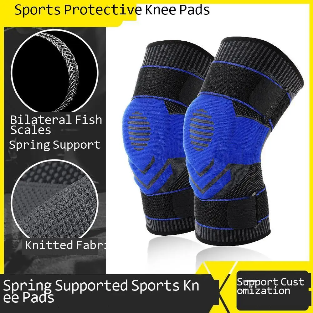 

Fitness running cycling patella knee knitting sports warm straps knee pads