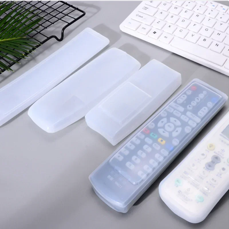 1Pc Dustproof Remote Cover Sleeve Protective Case Organizer Bag Silicone TV Air Condition Remote Control Case 4 Size Available