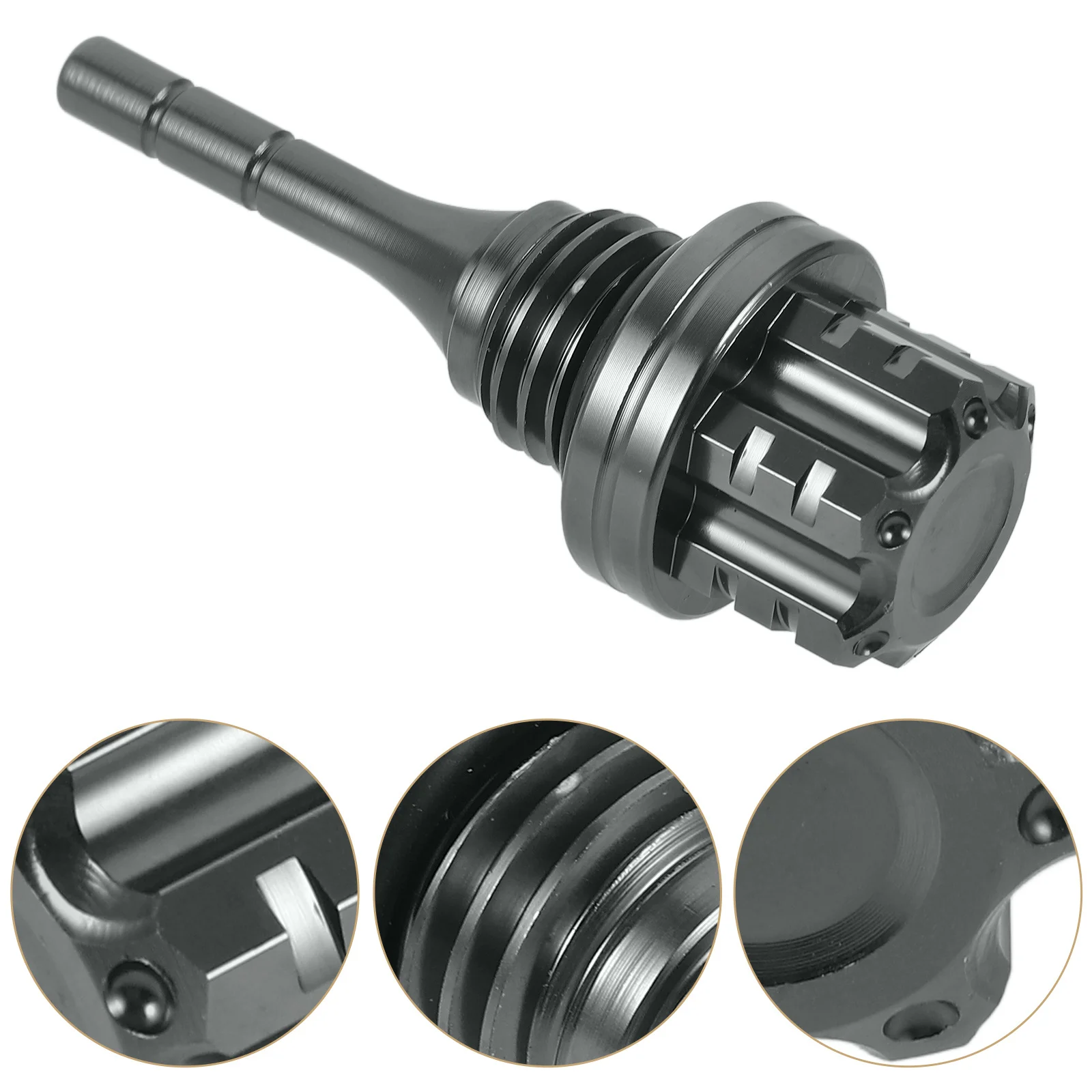 

Aluminum Alloy Engine Oil Tank Dipstick for 125Cc Motorcycle Motorcycle Oil Level Fuel Tank Transmission Fluid Level Tool