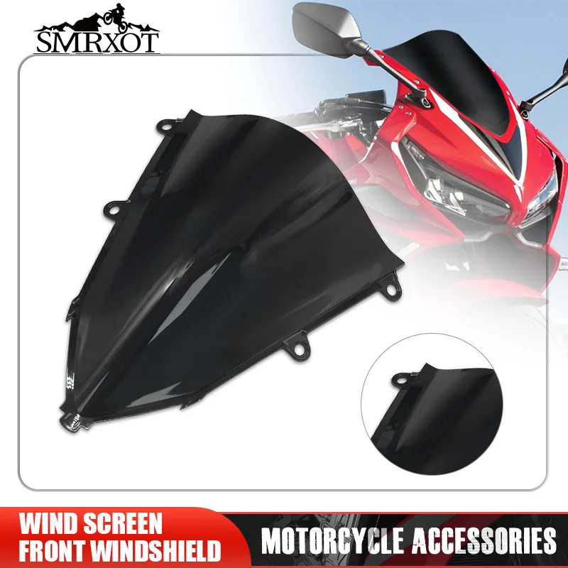 

Motorcycle Windshield WindScreen Screen Deflector Wind Viser Protector For cbr650r CBR650R CBR400R 2019-2024 CBR650F 2014-2019