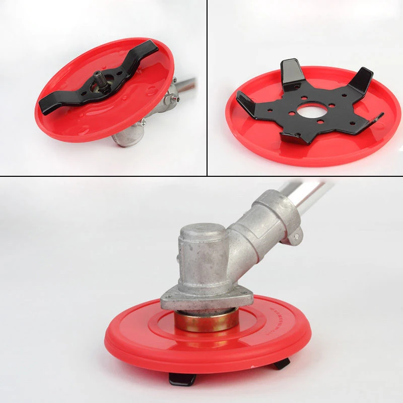Universal bürstens ch neider Klinge Dual Use Unkraut platte Rasenmäher Trimmer Kopf Bürstens ch neider Grass chneide maschine Werkzeug zubehör – Detail 4