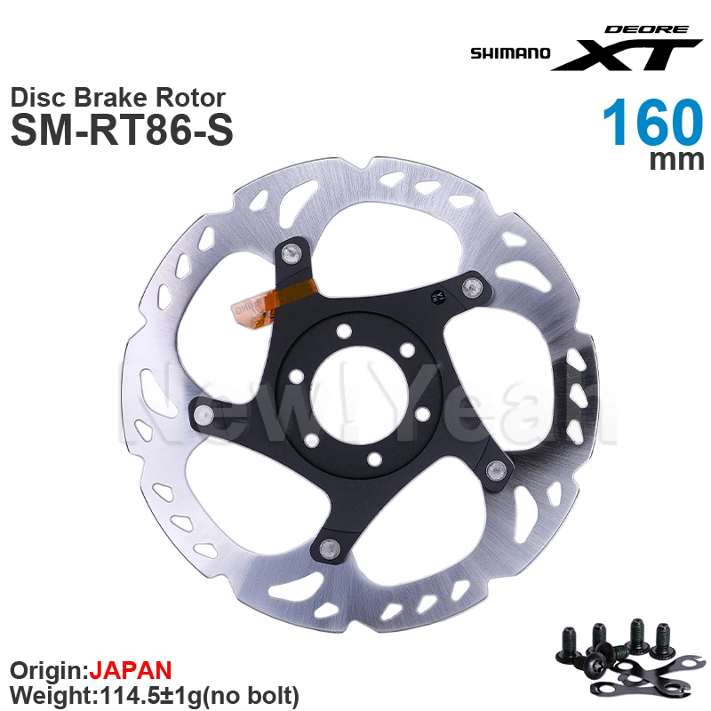 SHIMANO DEORE XT M8000 SLX - 6-Bolt - Disc Brake Rotor SM-RT86  203/180/160 mm Original parts