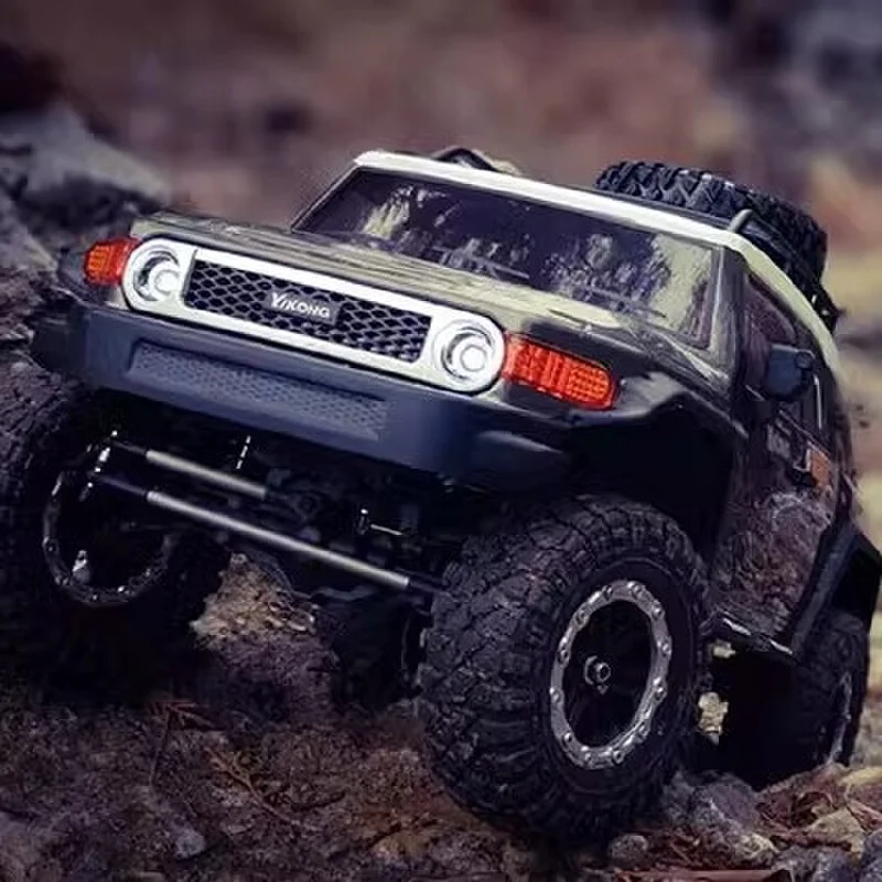 Simulation de télécommande à grande échelle 2.4g, contrôle facile Yk4103 Fj Cool Land Ze, modèle de véhicule professionnel Rc d'escalade tout-terrain
