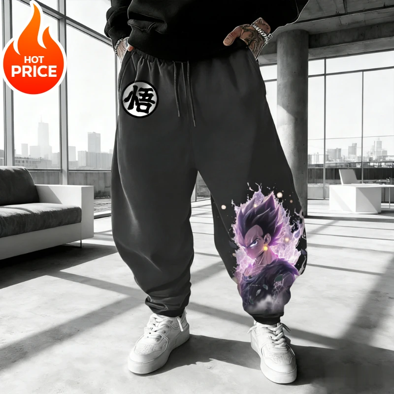 

Vegeta Anime Super Saiyan Dragon Ball Harajuku Men Winter Sports Pants Streetwear Women Casual Leggings Sweatpants Unisex Bot