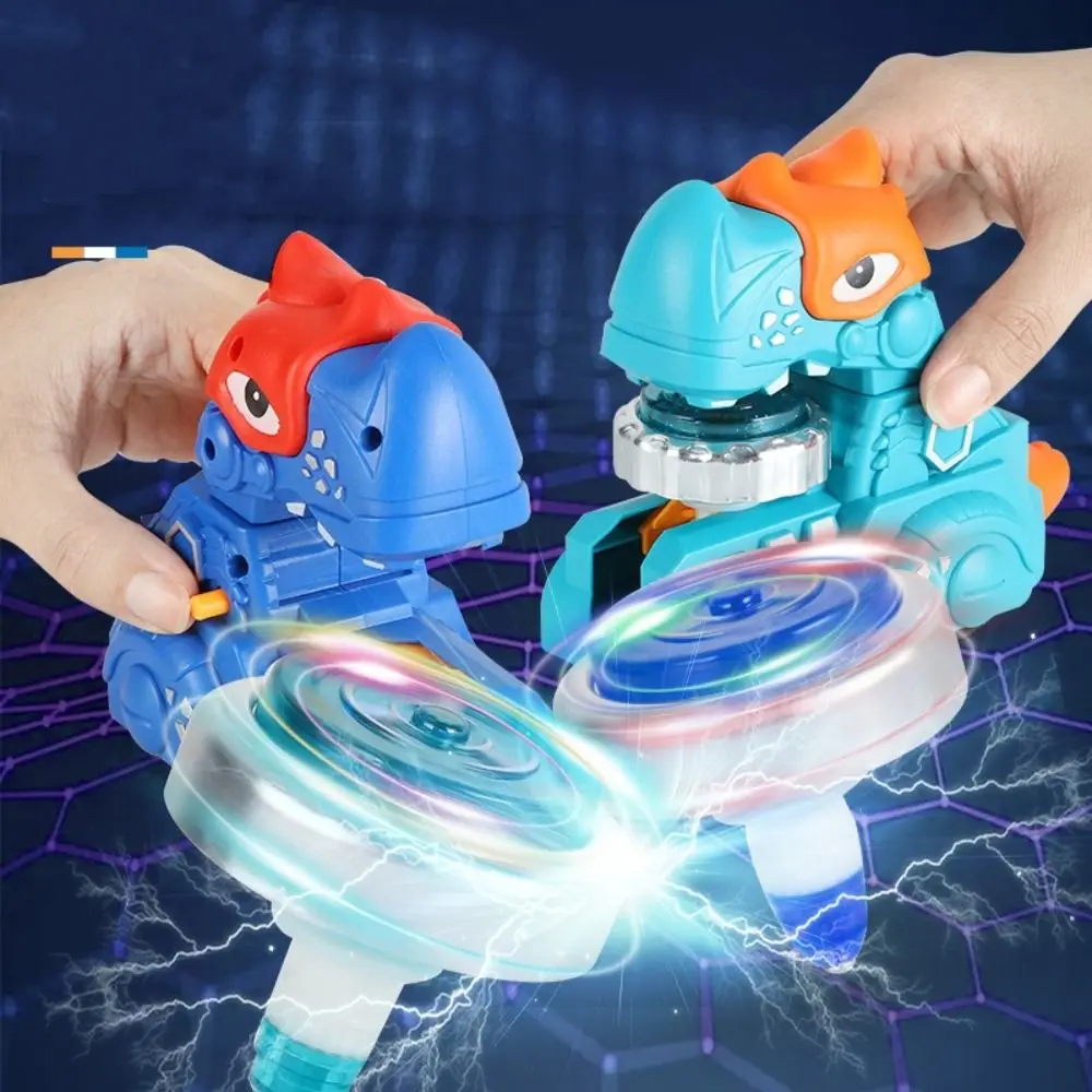 

Cool Lighting Dinosaur Gyro Toy Alloy Combination Drop Resistant Luminous Gyroscope Spinning Top Competition Rotating Gyro