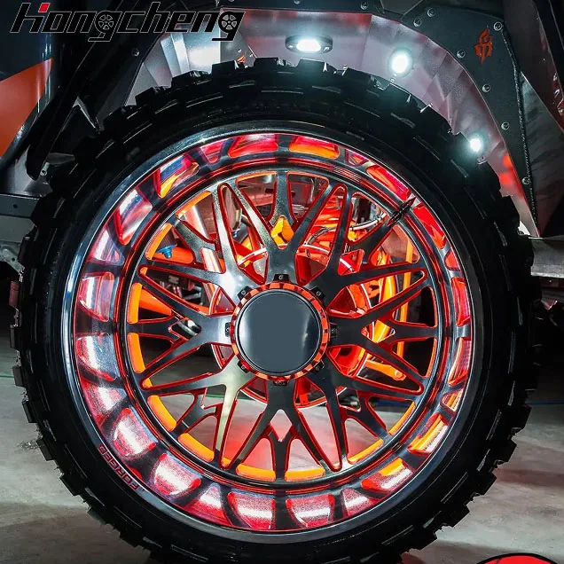 New model of 26Polished Deep Lip Forged Alloy Wheel for Truck  F150 F250 F350 Silverado1500 2500 3500 Ram 6x139.7 8x180 8x165.1