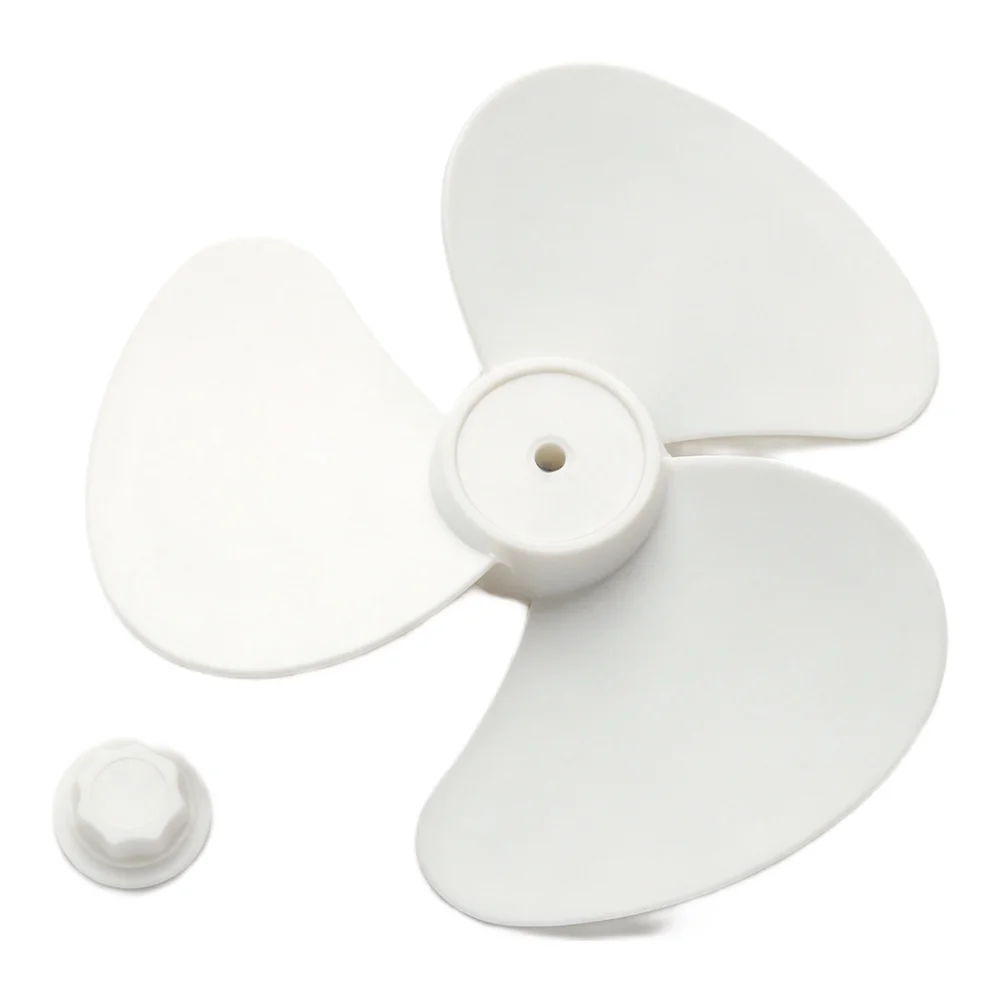 Three Leaves 12 Inch Fan Blade for Reliable Airflow Effortless Installation and Easy Maintenance for Your Fans