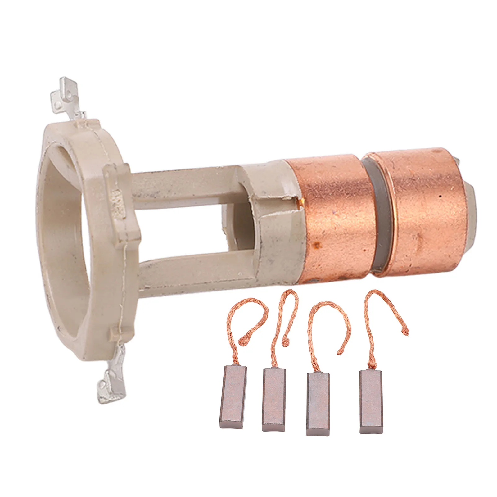 230090 Alternator Repair Kit Alternator Slip  Brushes Set Generator Repair Kit 230090 Replacement for  Copper Slip