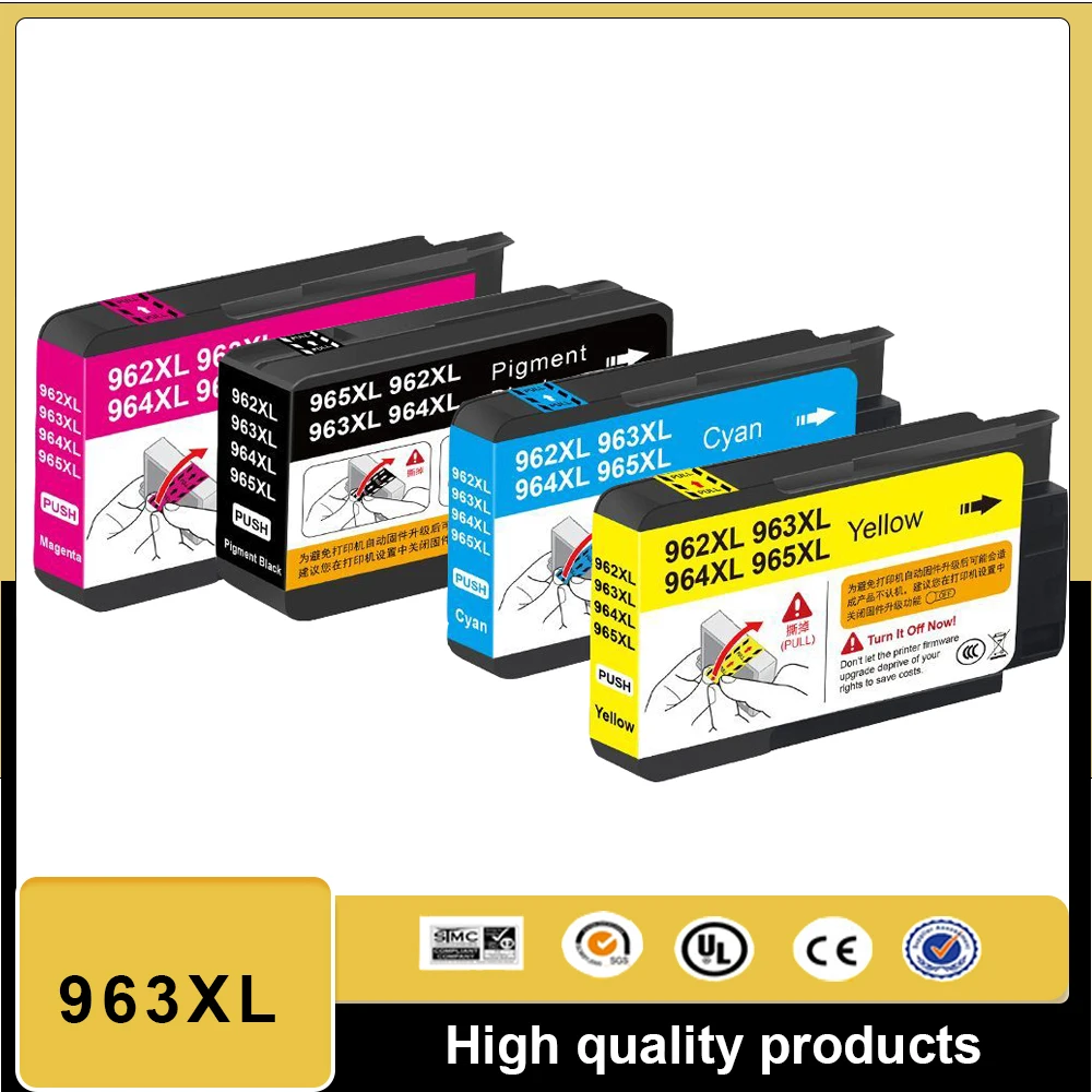 

Для HP 963XL 963 Чернильный картридж Для HP OfficeJet 9010 9020 9012 9015 9018 9022 9023 9025 9026 9027 9028 Принтер hp 963 xl Принтер