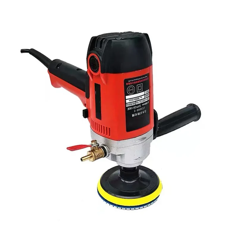 900W 220V vertical water mill, electric water injection sander, marble cement floor wet mill