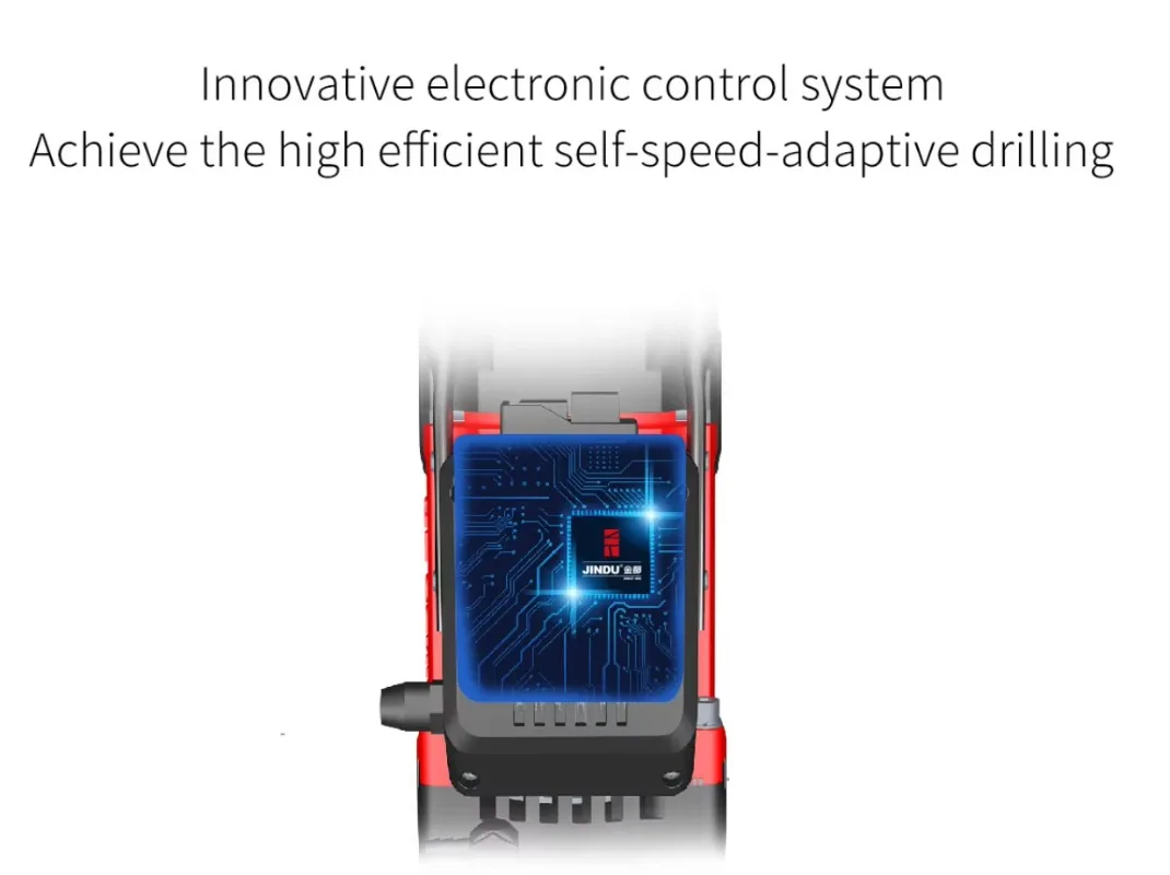 5000W Powerful Core Drill Machine - Two Speeds With Workloads Indicator ,Self-adaptive Drilling System, 1000mm High 6