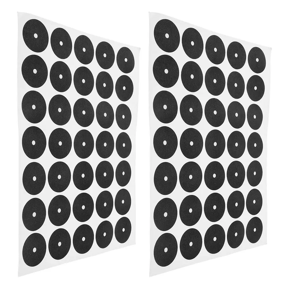 

2 Sheets Pool Table Marking Dots Billiard Sticker Kit for Snooker Tablecloth Mending and Practice Alignment Long Wear Resistance