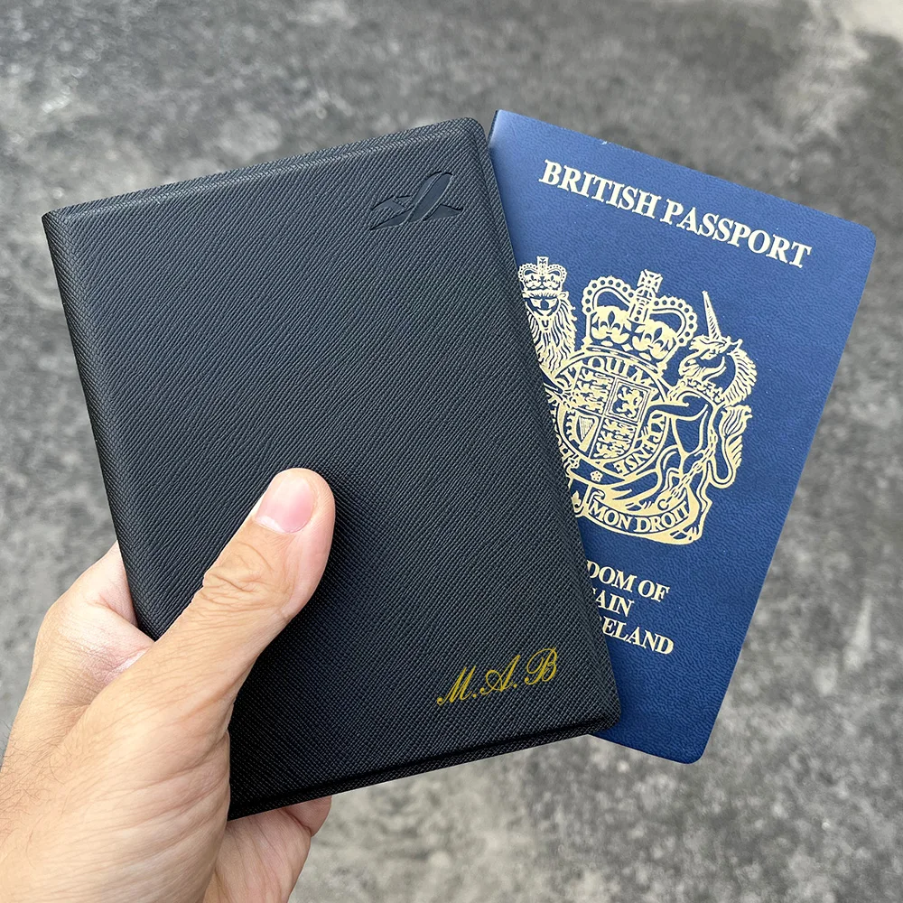 Sampul Paspor Pribadi dengan Nama Sampul Perjalanan Khusus untuk Paspor Pu Tempat Paspor dan Dokumen Perjalanan