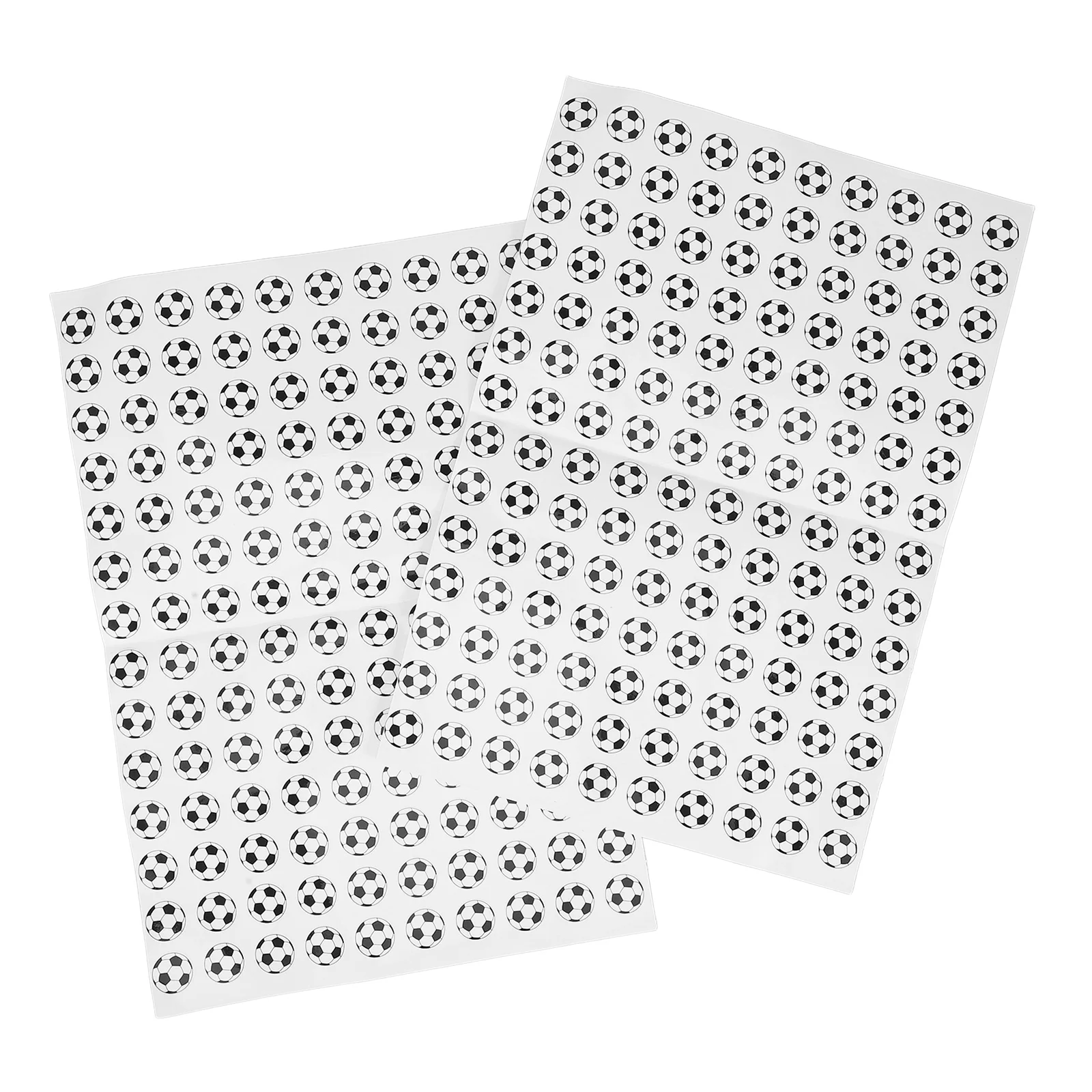 

280 Pcs Football Stickers Tag Various Decorative Sports Soccer Adhesive Small Child