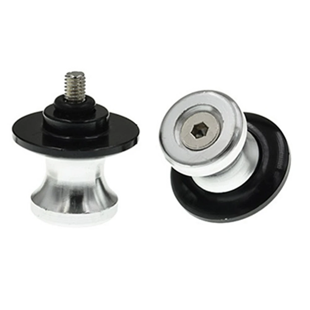 

2Pcs Motorcycle Stand Screw Durable Aluminum Alloy Frame Car Nail Swingarm SpoolBracket Long Service Life Heat Treated Hardened