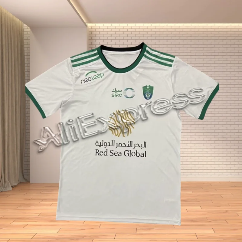 

New Player Version 25 Saudi National Economy Away Jersey 3D Printing Breathable Quick-drying Comfortable Short-sleeved T-shir