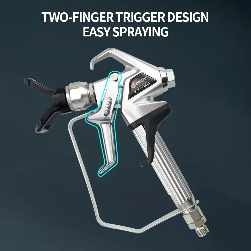 Tpaitlss ZT-80 لـ Wa9ner T1tan 538006 مسدس رش الطلاء بدون هواء ZT-80 Gun 0538006