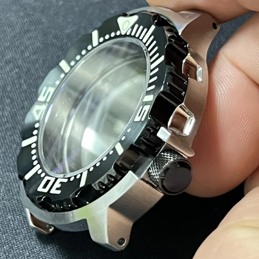 Heimdallr Monster Watch Case Modified From Seiko Homage NH36 Automatic Movement Ceramic Bezel Waterproof Watch Accessories