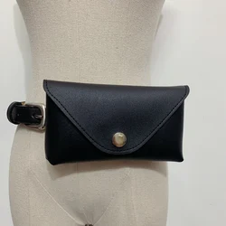 Waist Belt Bags For Women Crossbody Waist Bag Adjustable Strap Vegan PU Leather Women Messenger Handbag Fanny Pack Chest Bag sac