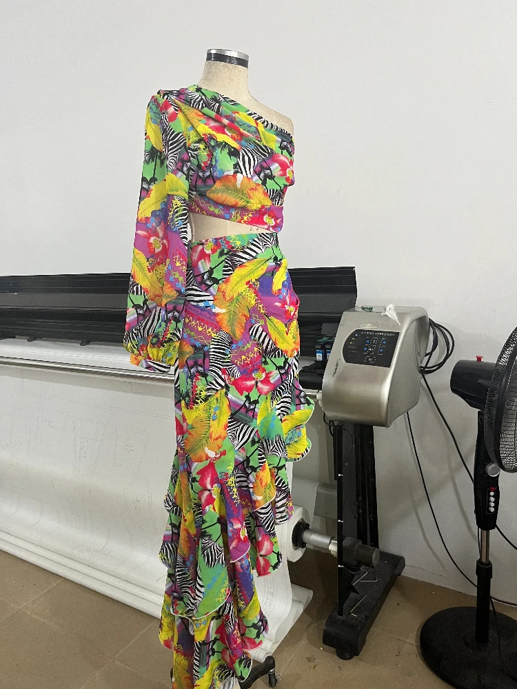 Retro Printed Prom Gown Casual Vacation Outfits Long Dresses Luxury 2024 Summer Long Sleeveless Party Dress Women Evening Gowns